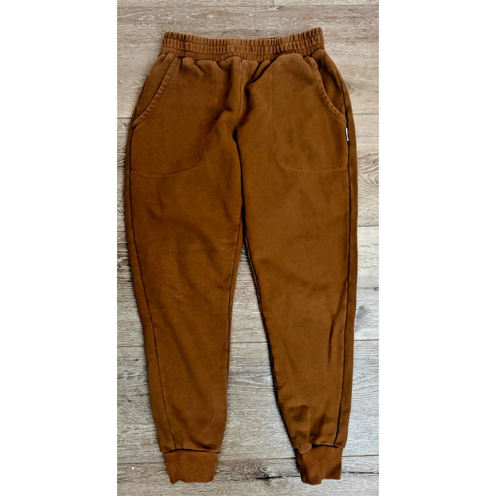 Böhme Oaklynn Joggers Women's S Cotton Relaxed Cargo Sweatpants 26" Inseam